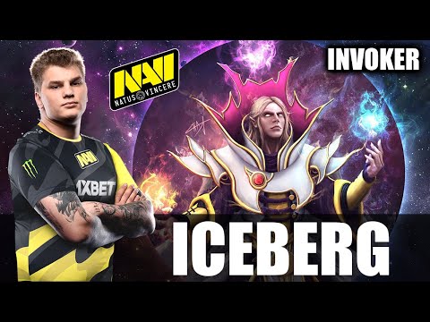 Iceberg - INVOKER Gameplay - 7.28 - The Best Invo Guide - Dota 2 Pro Games - Full Gameplay