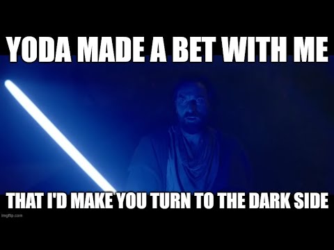 A poverty striken Obi-Wan tries to turn Anakin back to the Light [Remastered] [Legends]