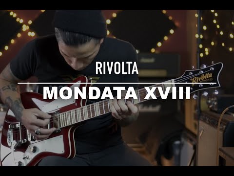 Rivolta MONDATA XVIII Chambered Mahogany Body Set Maple Neck 6-String Electric Guitar w/Soft Case image 10