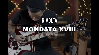 Video thumbnail for Rivolta Mondata XVIII Guitar by Dennis Fano - RJ Ronquillo demo by Eastwood Guitars