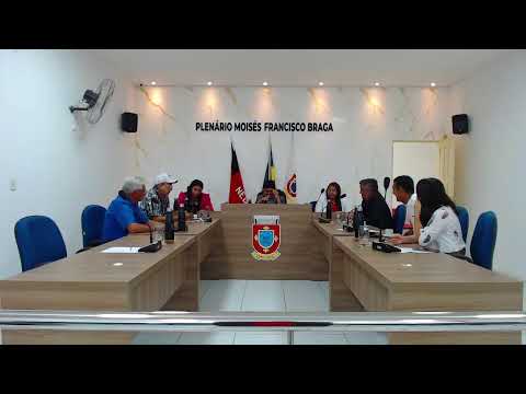 Sessão Câmara Municipal de São José B. Cruz - PB