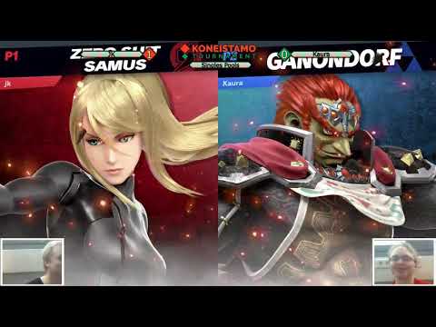 Koneistamo 19 - Ultimate Singles - Pools - Kaura(Luigi, Sheik) vs JK(TL, Samus, ZSS)