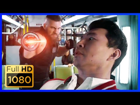 Драка в автобусе 🏆 "Шан-Чи и легенда десяти колец" (2021) 🏆 Момент из фильма