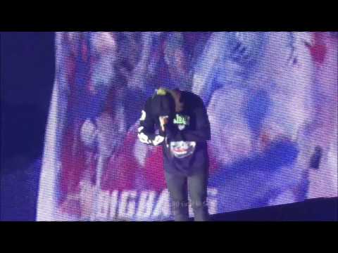 170108 BIGBANG 0.to.10 Final in Seoul - GD's interaction with fans during Girlfriend Encore