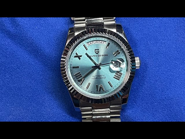 Vídeo relacionado con Pagani Design Relojes Hombre Automático Analógico Casual Deportivo Impermeable Relojes de Pulsera para Hombres con Acero Inoxidable Bracelet