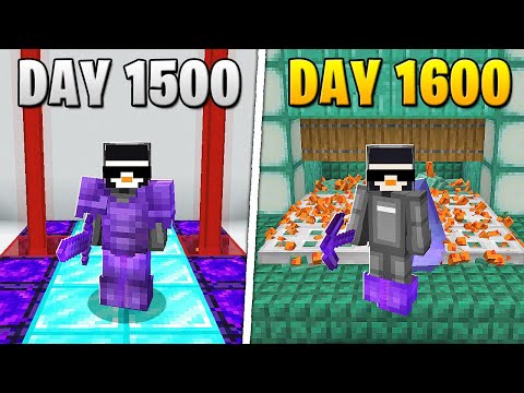 SB737 - I Survived 1,600 Days in HARDCORE Minecraft...