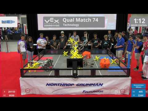 2017 VRC Tech Q74 - 2011D 6030 vs 405 224X - 19 to 25