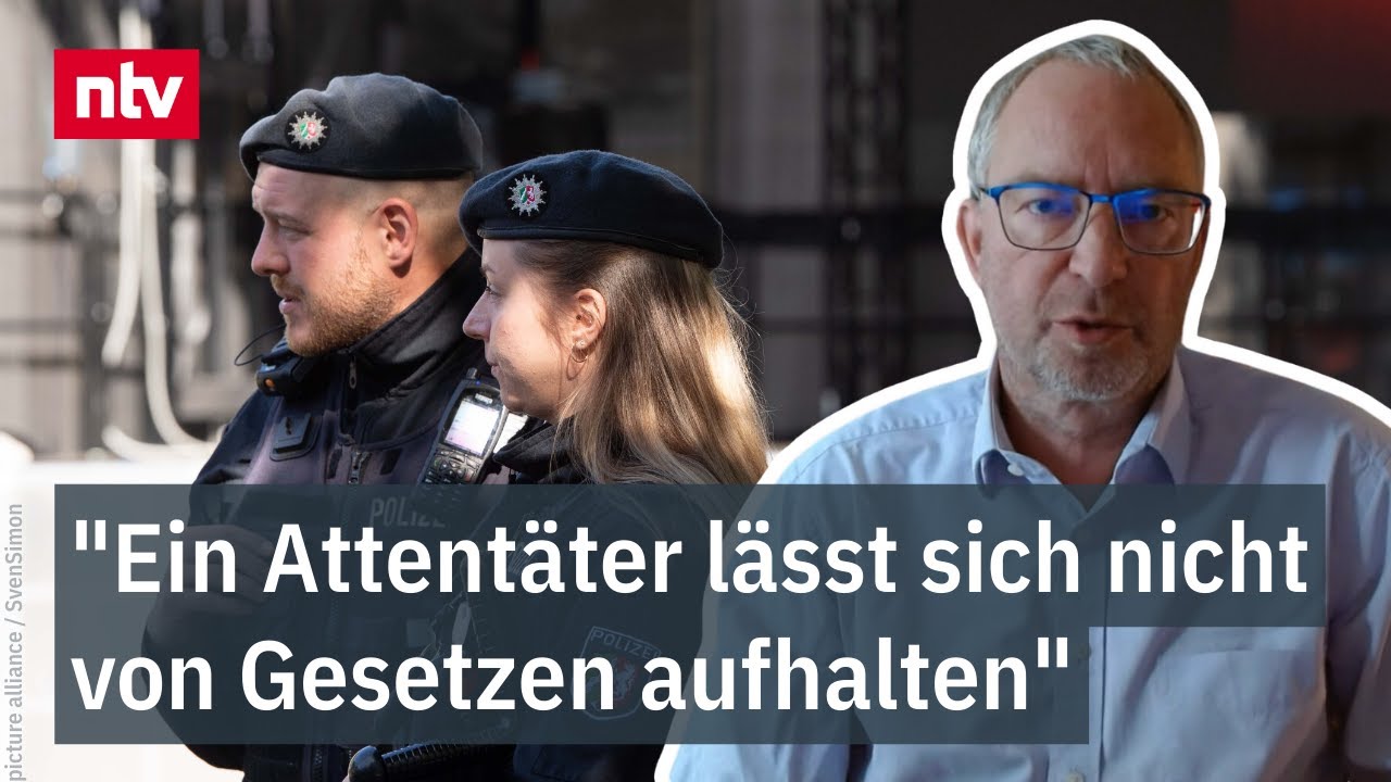 "Ein Attentäter lässt sich nicht von Gesetzen aufhalten" - Experte zu Rufen nach Verschärfung | ntv