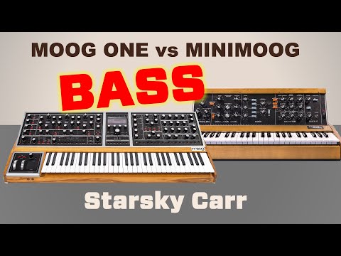 Minimoog vs Moog One // BASS