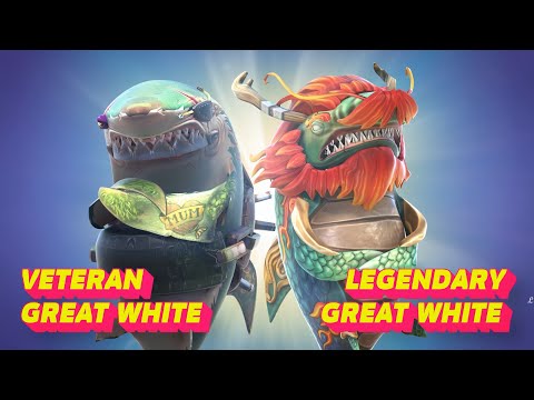 VETERAN GREAT WHITE & LEGENDARY GREAT WHITE ALL TRAILER MOVIE SHORTS COMPILATION  Hungry Shark World