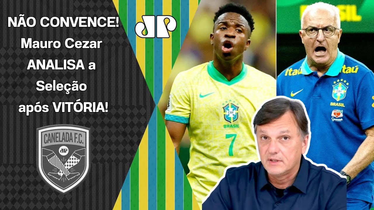 "A Seleção é QUASE UM CATADO! E o Dorival ME PARECE À BEIRA de..." Mauro Cezar | Brasil 2x1 Colômbia