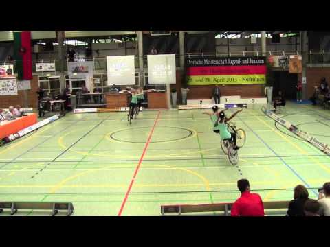 Deutsche Jugend und Juniorenmeisterschaft 2013 4er Kunstrad Juniorinnen VfH Worms 2