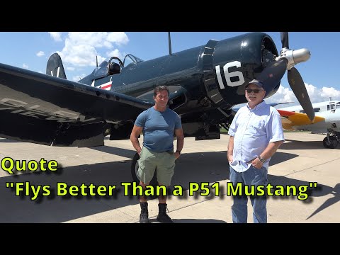 "Fast and Furious: F4U Corsair Outperforms P-51 Mustang in Airshow"