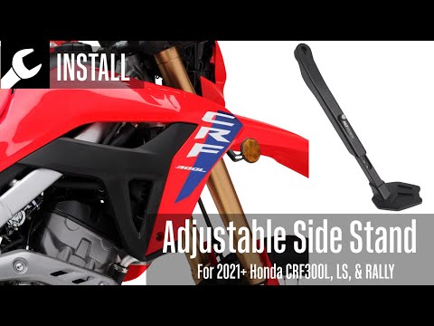 Install Instructions for the Honda CRF300L Adjustable Side Stand: