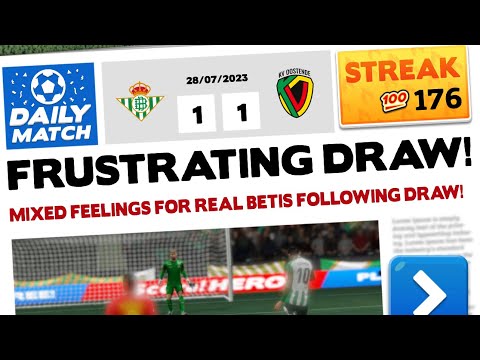Streak - Score! Hero 2023 - Real Betis Vs. Oostende