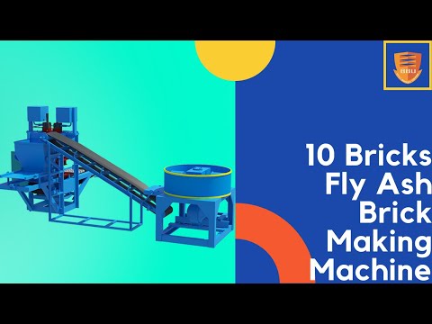 10 Cavity Automatic Fly Ash Bricks Making Machine