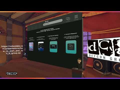 DC30 DCGVR - Como iniciar e executar um grupo DEF CON