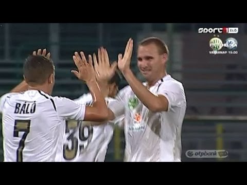 Könyves Norbert gólja az MVM-Paks - MTK Budapest mérkőzésen