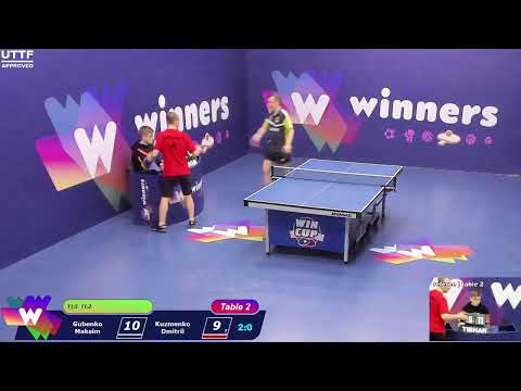 WINners CUP table 2  01.01  Gubenko Maksim - Kuzmenko Dmitrii  18:30