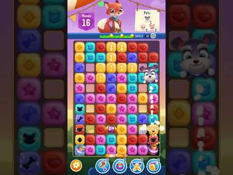 Pet Rescue Puzzle Saga Level 732 3 stars
