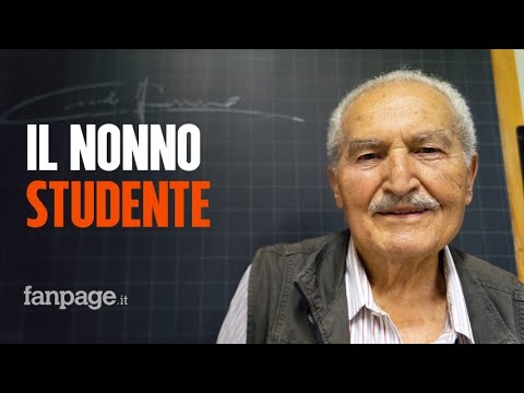Nonno Carmelo si iscrive al liceo a 84 anni: "Studiare è importante, mi può tornare utile"