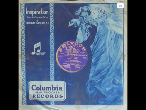 La Campanella • Florizel von Reuter • Psychic violinist plays Paganini RARE