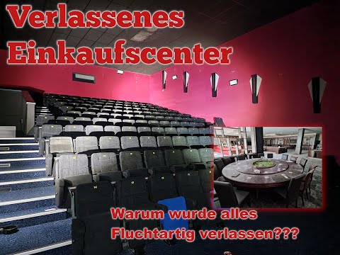 Verlassenes Einkaufscenter mit Kino I Warum wurde das Center aufgegeben???