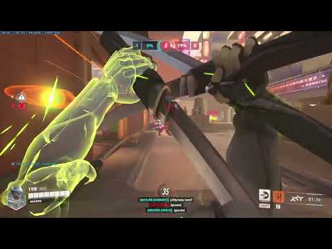 OW 2 POTG! NECROS INSANE NANO GENJI OVERWATCH 2 PVP BETA