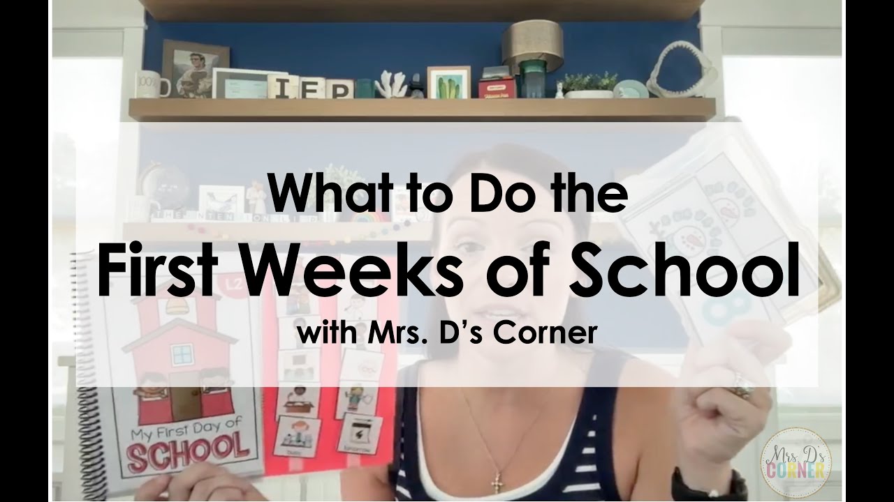 First Week of School in Special Education: Routines, Activities, Assessments and Teacher To Dos