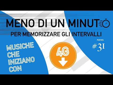 INTERVALLI #31 Quarta Giusta