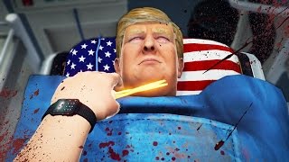 WOULD YOU DO IT??  Surgeon Simulator Trump DLC