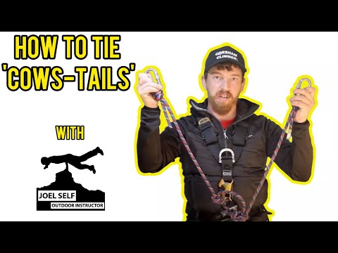 How to Tie Cows-Tails (Rope Access & Caving Focus) - A Video by Joel Self - Outdoor Instructor