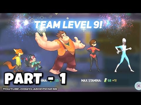 Disney Heroes: Battle Mode - Gameplay Walkthrough Part 1 (iOS, Android)