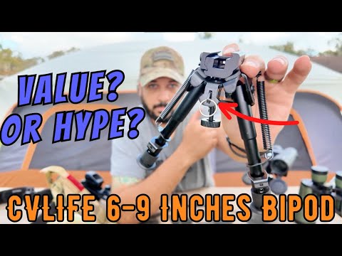 CVLIFE 6-9 Inches Bipod Review: Enhance Your Shooting Stability
