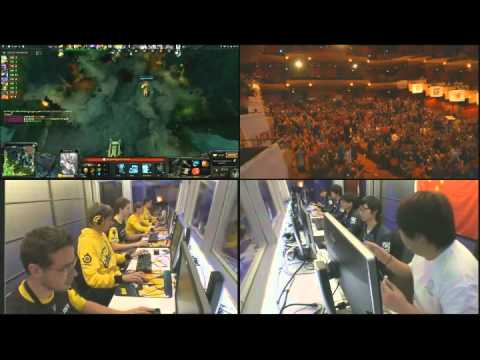 iG vs Na`Vi - Game 2 Semifinals, The Play Multicam Edition, Russian Commentary by v1lat