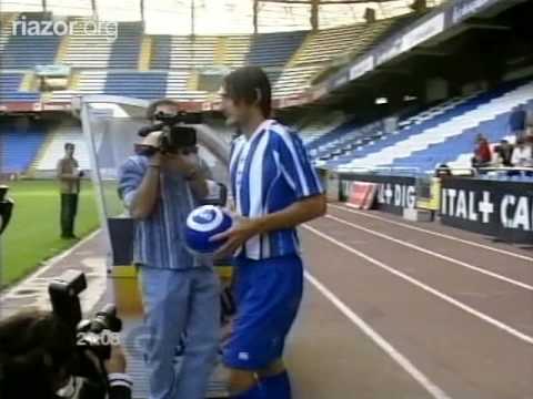 Presentación de Diego Colotto como nuevo jugador del R.C.Deportivo