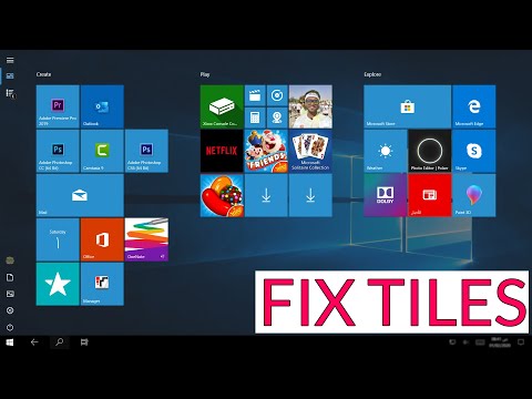 How to Get Back Normal Desktop Tiles in Windows 10