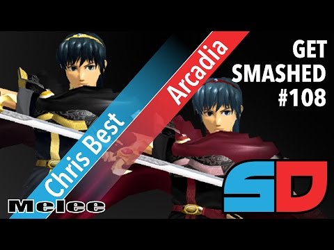 Get Smashed #108 - Loser Semis: Chris Best (Marth) vs Arcadia (Marth)