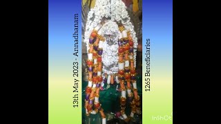 13th May 2023 – Annadhanam by our Trust