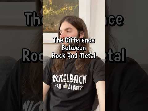 Difference Between Rock And Metal Music