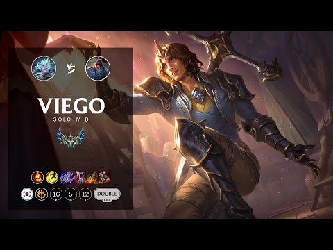 Viego Mid vs Yasuo - KR Challenger Patch 12.17