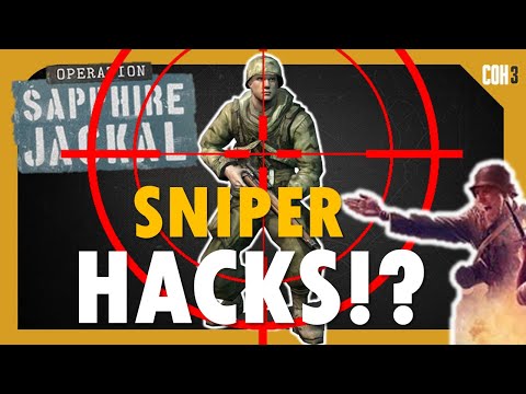 These SNIPERS are Actually HACKING! | Company of Heroes 3
