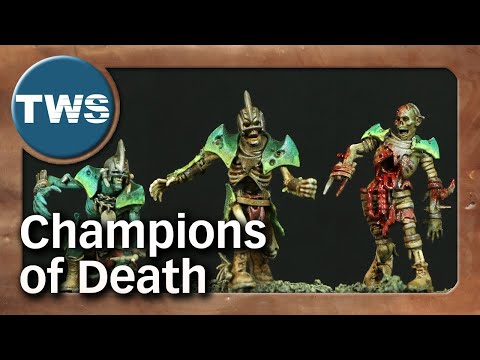 Tutorial: Champions of Death bemalen für Blood Bowl / Blitz Bowl (untote Miniaturen, Tabletop, TWS)