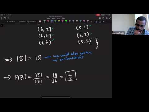 Math 1108-R05 Lecture 29 - More Probability Examples; Intro to Conditional Probability
