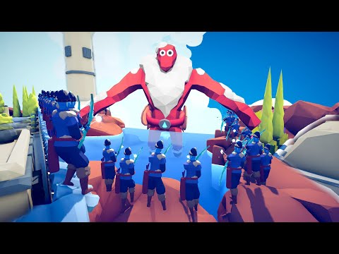 ICE GIANT vs EVERY UNIT - BATTLE OF SWIMPOOL 🥶🌊🥶 - | Totally Accurate Battle Simulator TABS