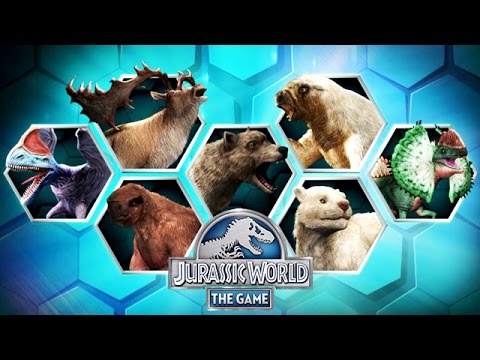 ALL NEW MAX LEVEL 40 HYBRID & CENOZOIC CREATURES (JURASSIC WORLD)