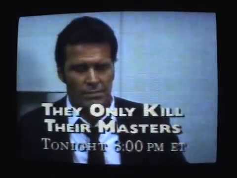 1990 TNT promo commercial james garner they only kill their masters movie