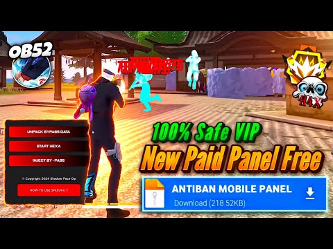Panel For Mobile FF || Free Fire Hack New 🔥 FF Panel || free fire panel Ob52 😈 FF Max Meta Data File