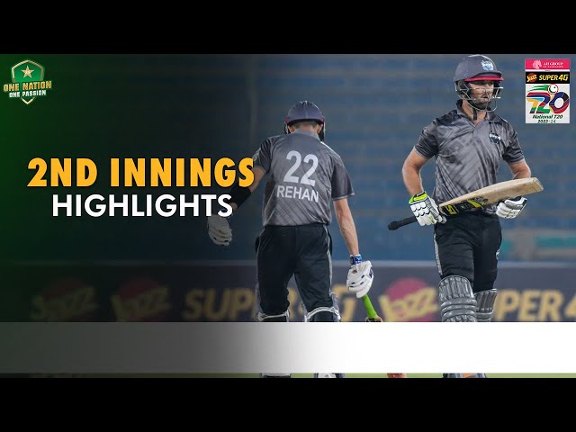 2nd Innings Highlights | Sialkot vs Fata | Match 14 | National T20 2023-24 | PCB | M1W1L