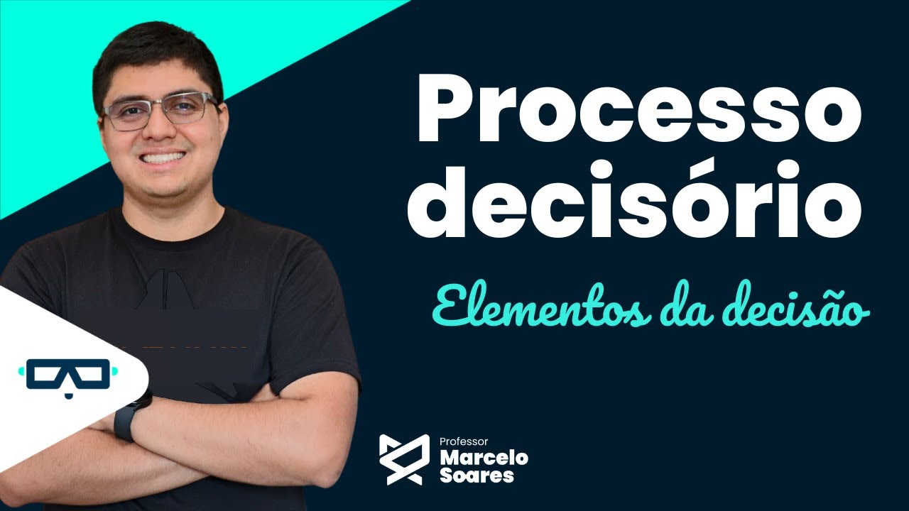 Elementos da decisão - Processo decisório|Prof. Marcelo Soares